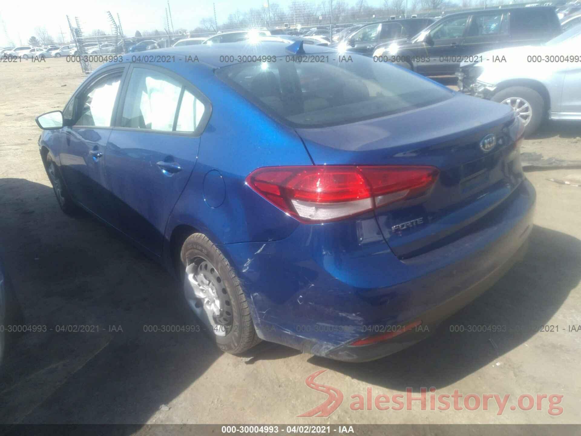 3KPFK4A72HE011608 2017 KIA FORTE