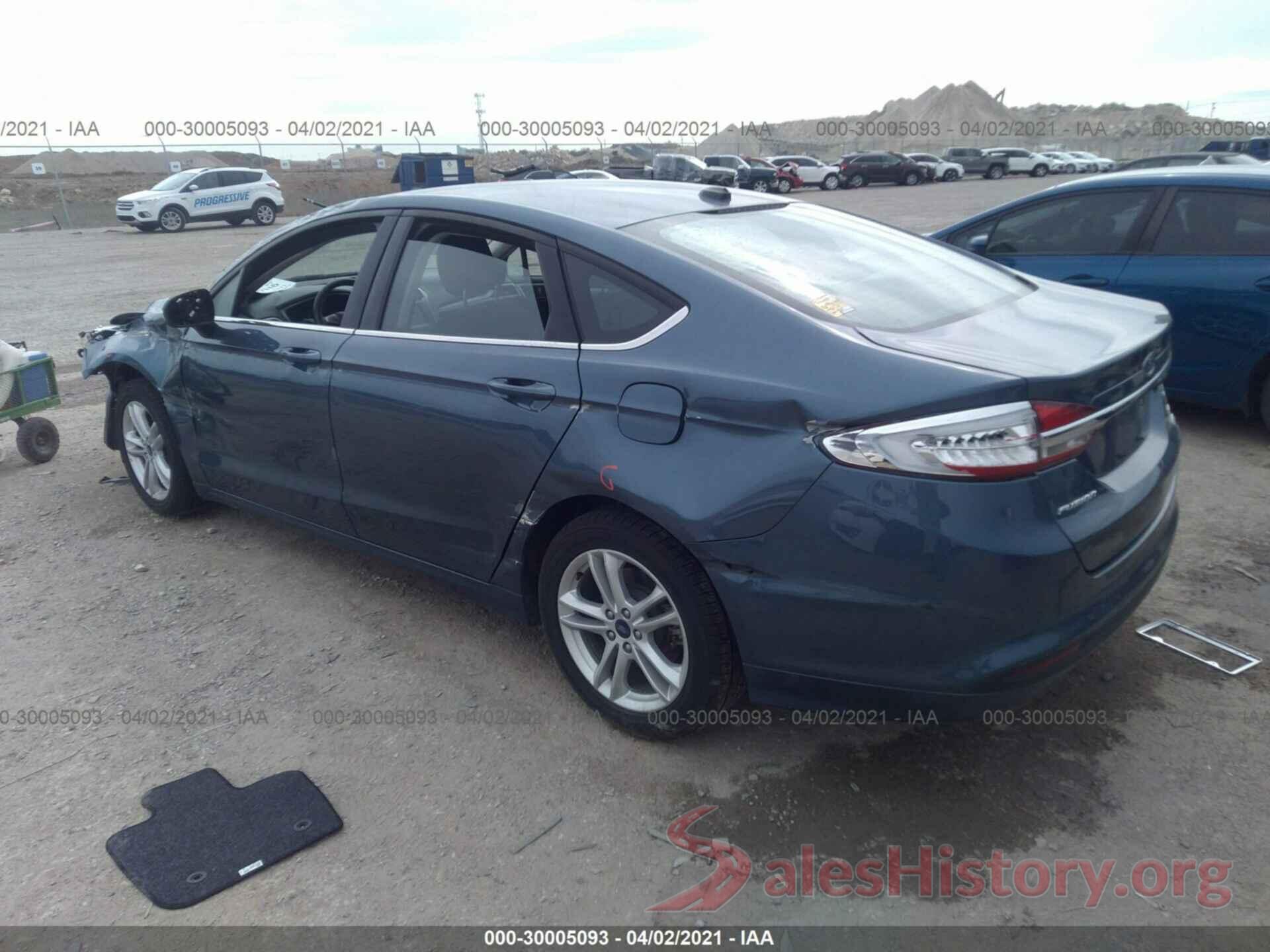 3FA6P0HD8JR143105 2018 FORD FUSION