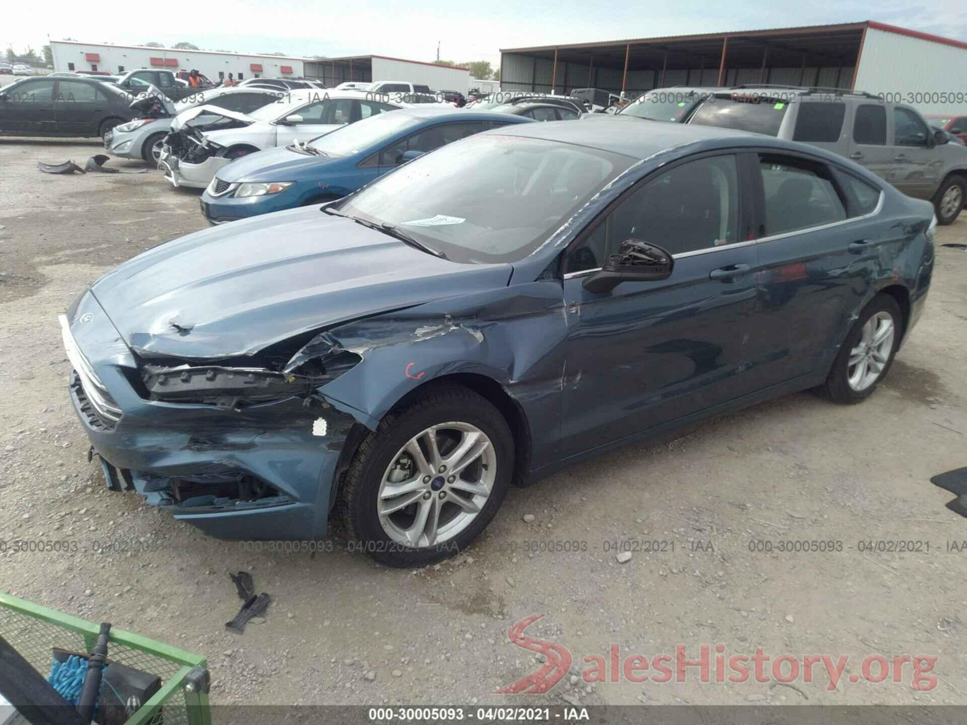 3FA6P0HD8JR143105 2018 FORD FUSION