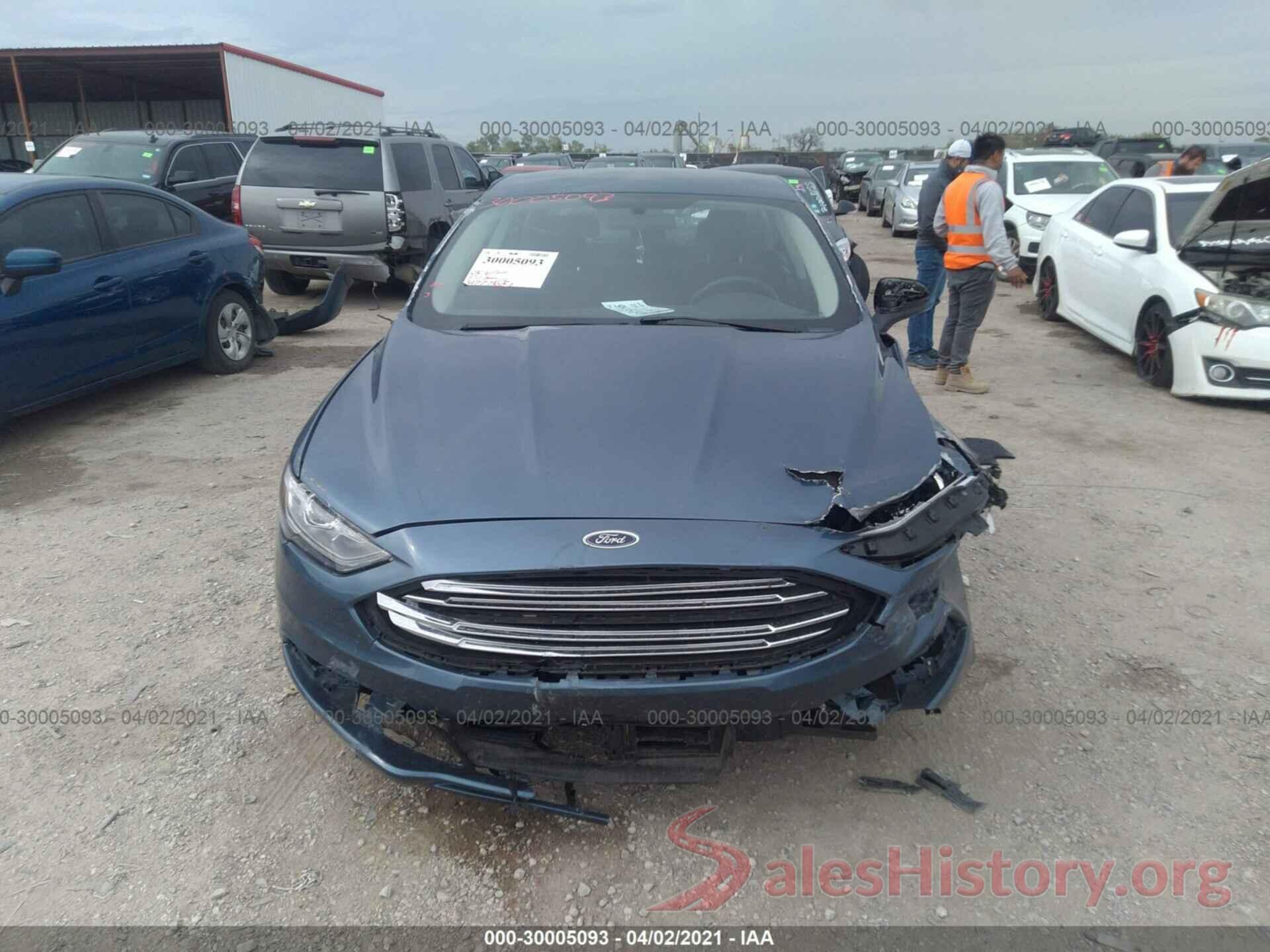 3FA6P0HD8JR143105 2018 FORD FUSION