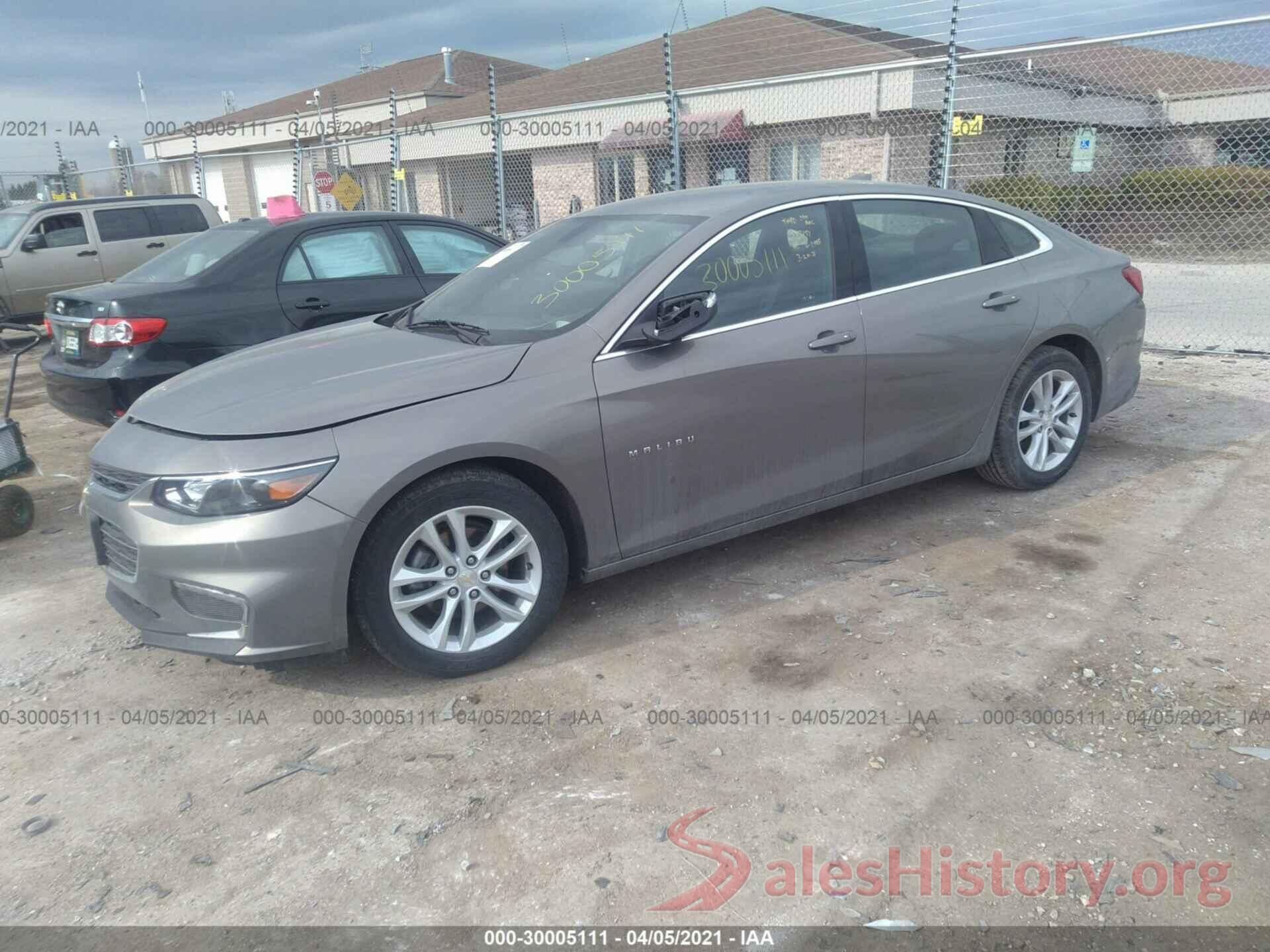 1G1ZE5STXHF230885 2017 CHEVROLET MALIBU