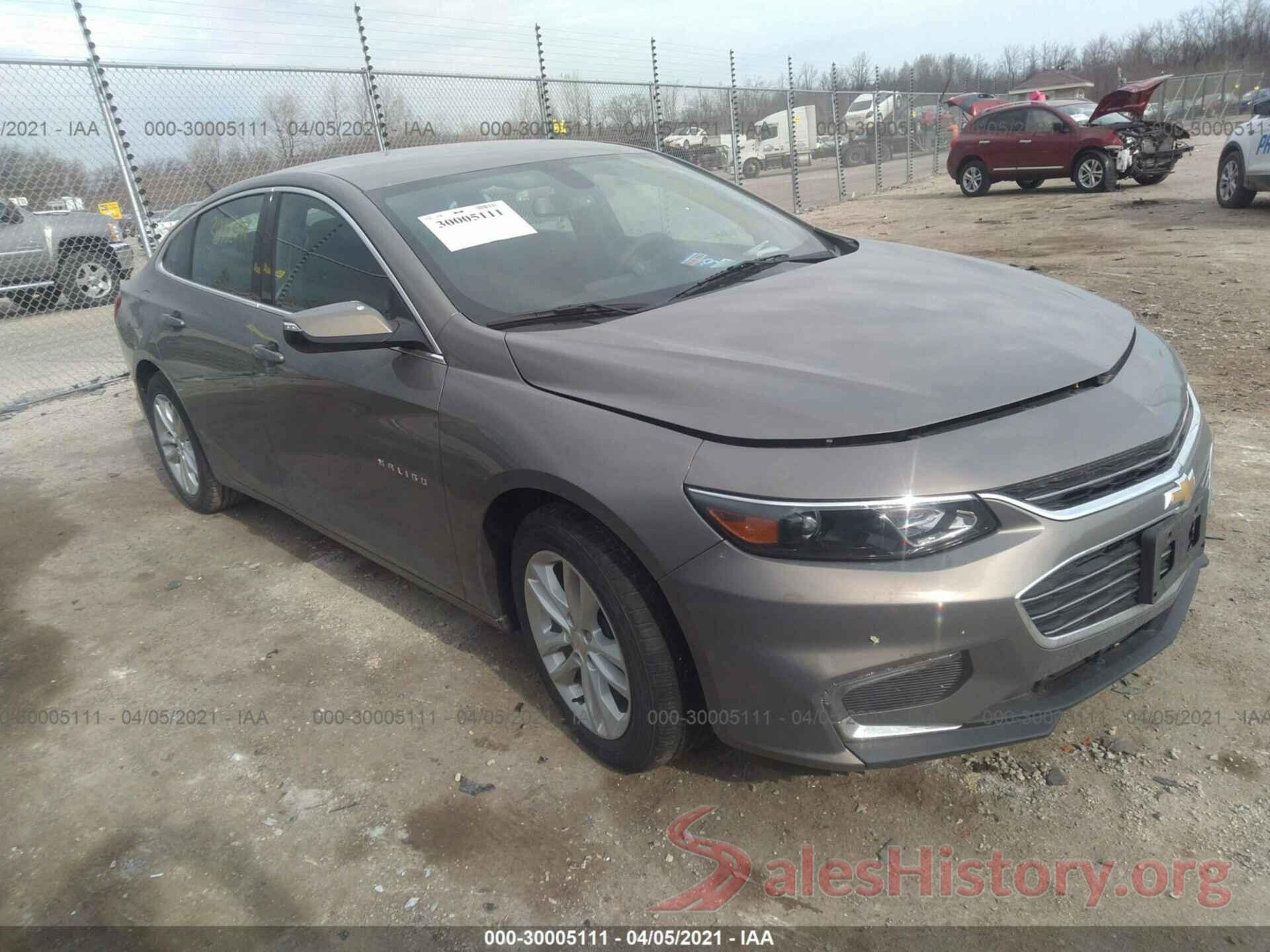 1G1ZE5STXHF230885 2017 CHEVROLET MALIBU