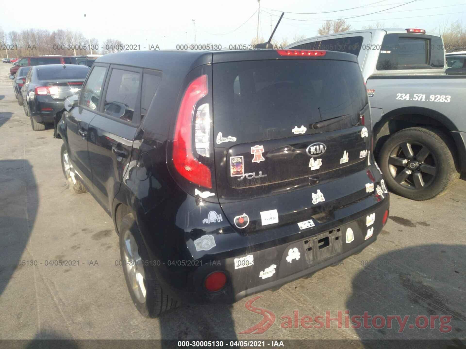 KNDJN2A28K7918817 2019 KIA SOUL