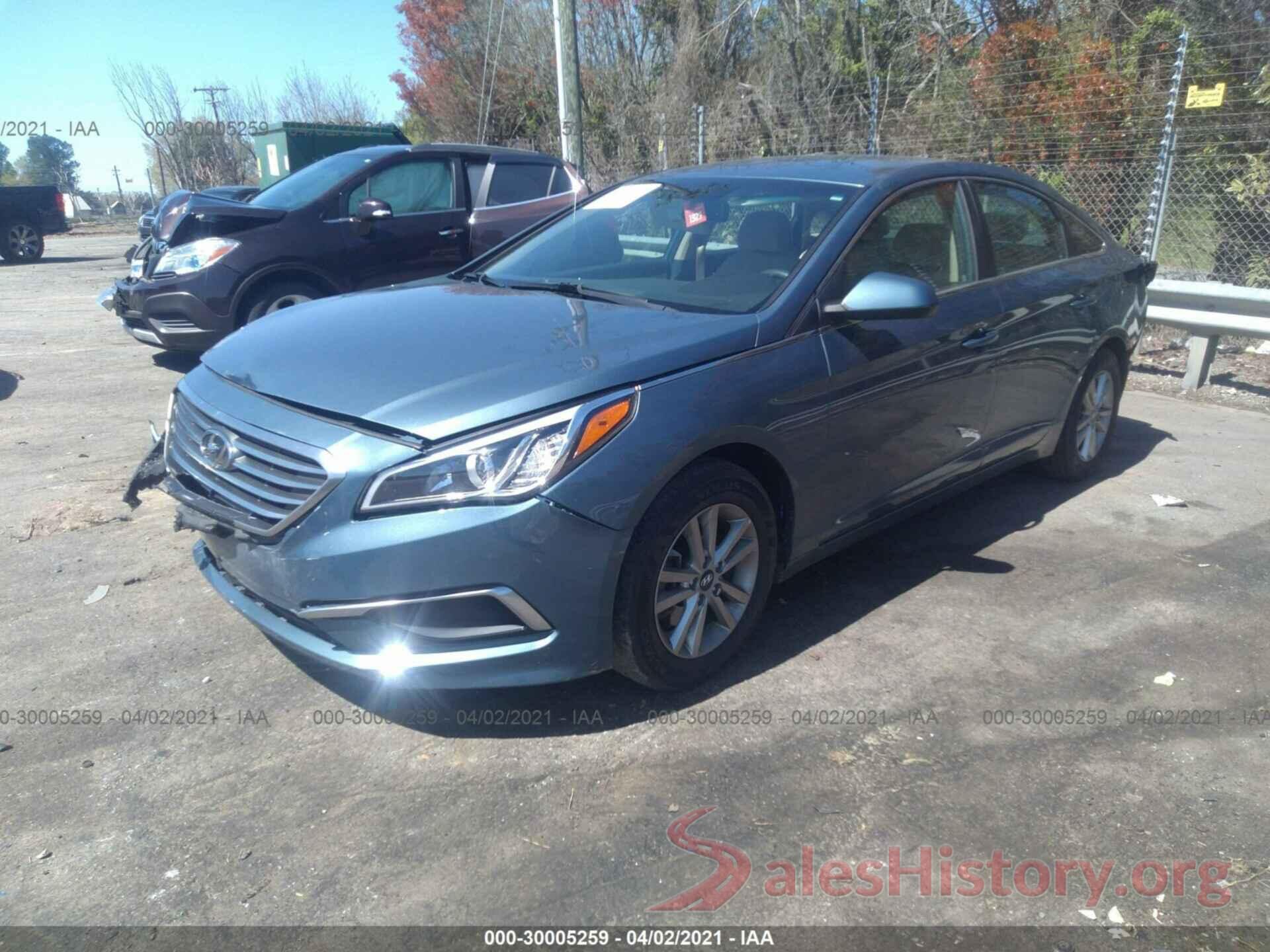 5NPE24AF5HH447657 2017 HYUNDAI SONATA