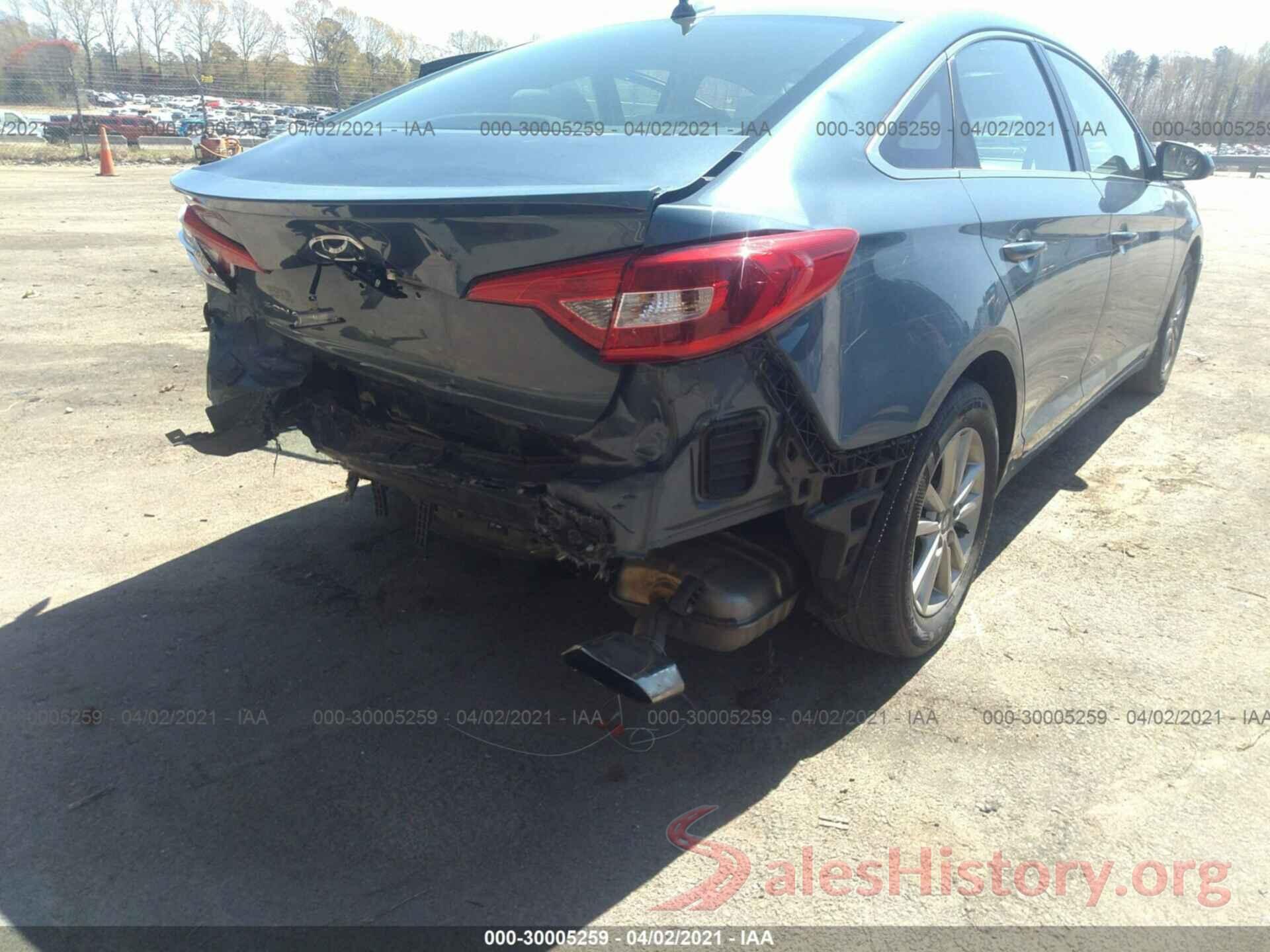 5NPE24AF5HH447657 2017 HYUNDAI SONATA