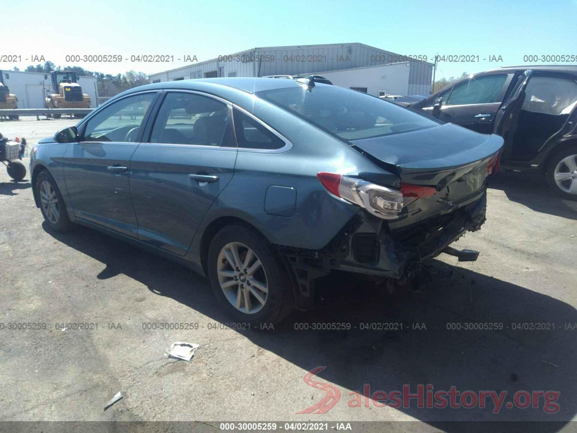 5NPE24AF5HH447657 2017 HYUNDAI SONATA