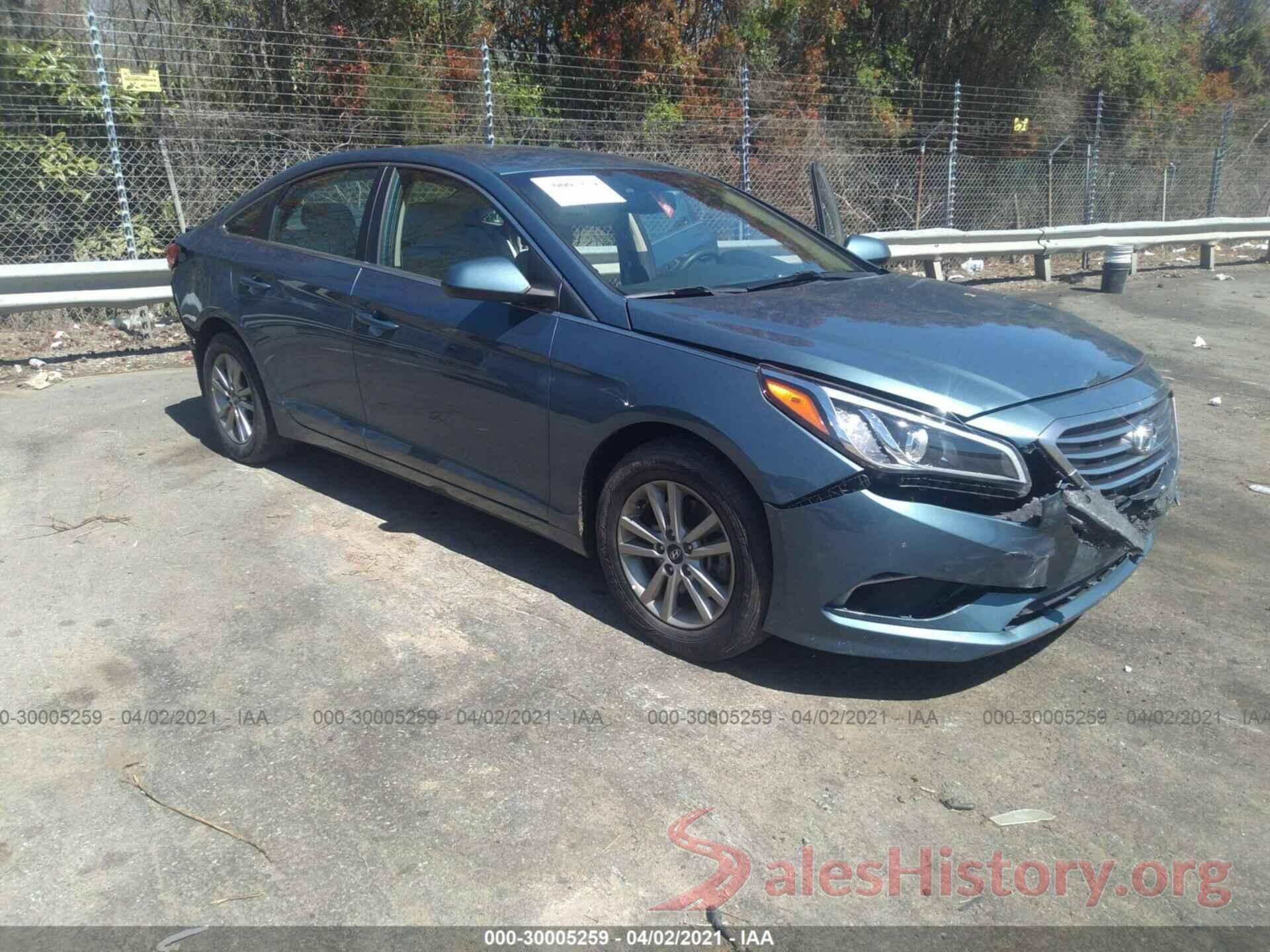 5NPE24AF5HH447657 2017 HYUNDAI SONATA