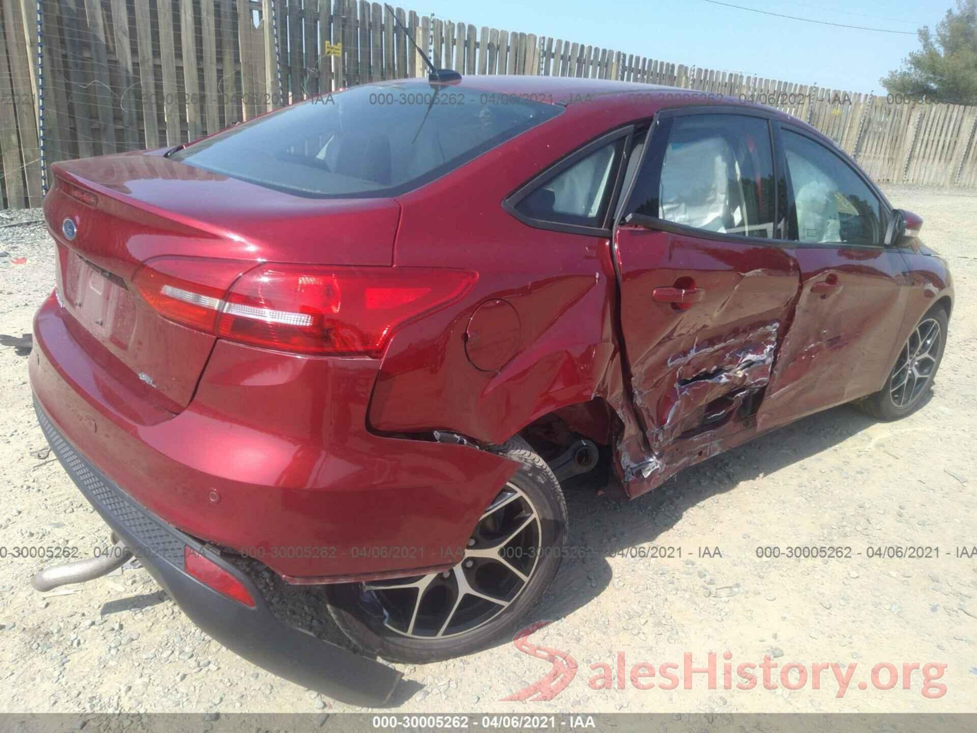 1FADP3H23HL262602 2017 FORD FOCUS