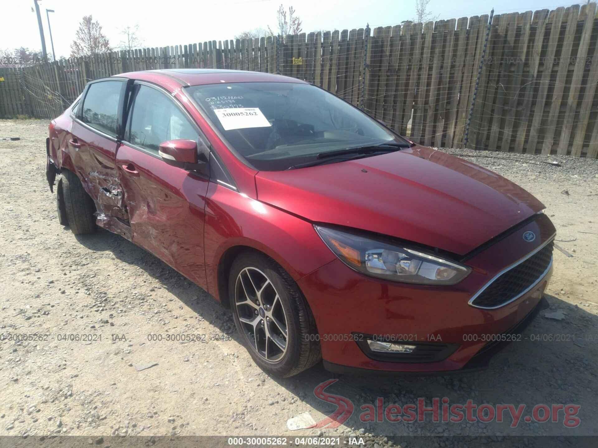 1FADP3H23HL262602 2017 FORD FOCUS