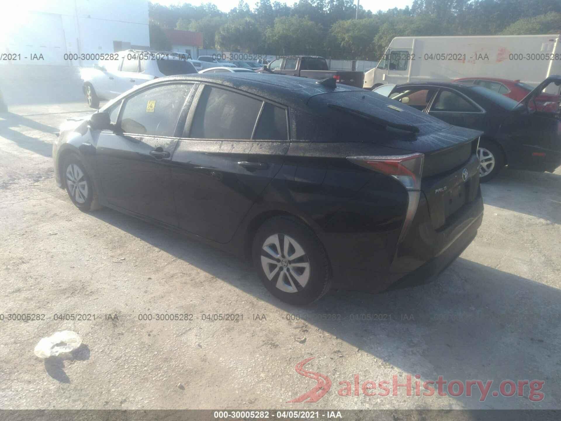 JTDKARFU9H3030578 2017 TOYOTA PRIUS