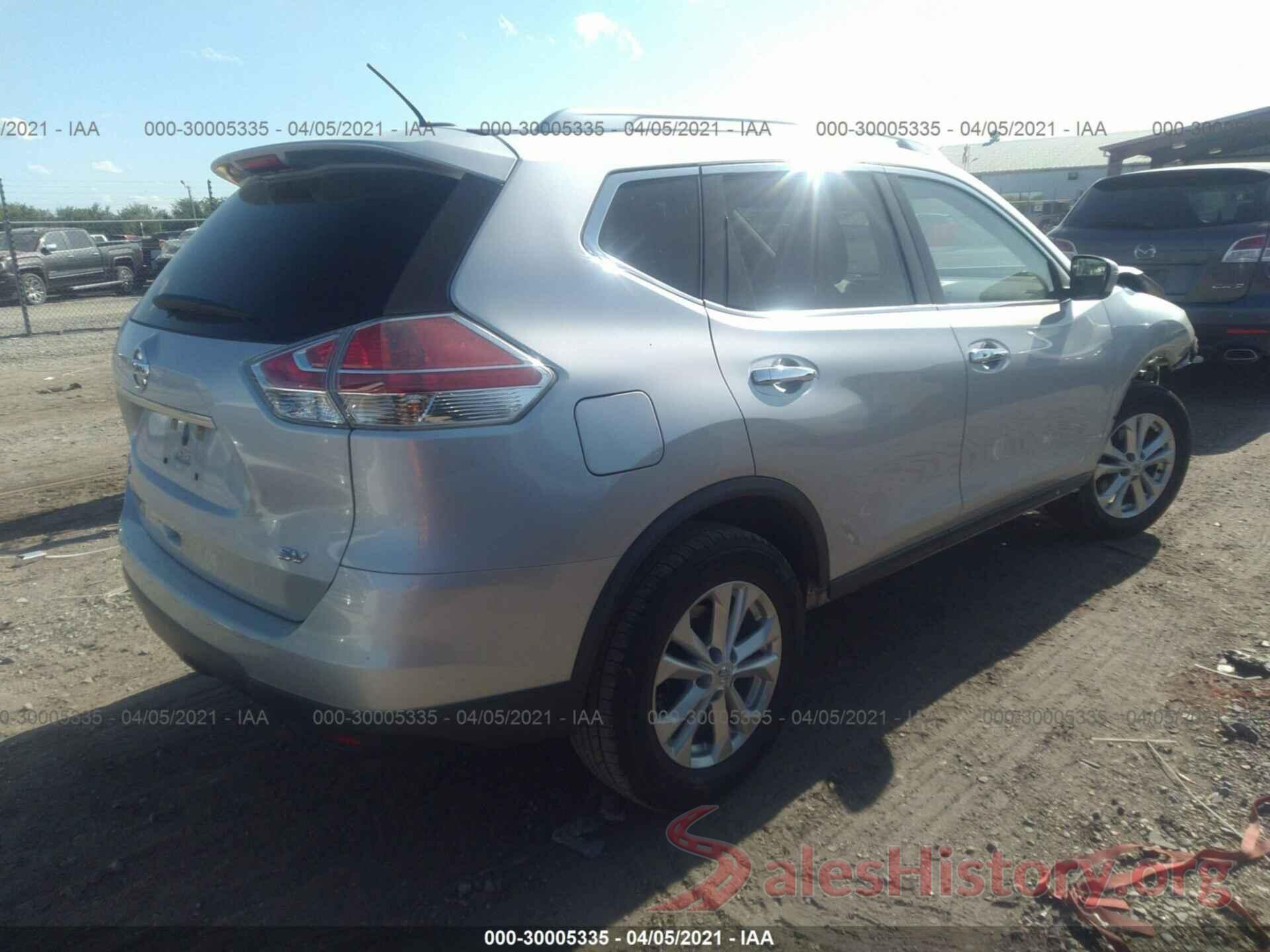 KNMAT2MT7GP710445 2016 NISSAN ROGUE