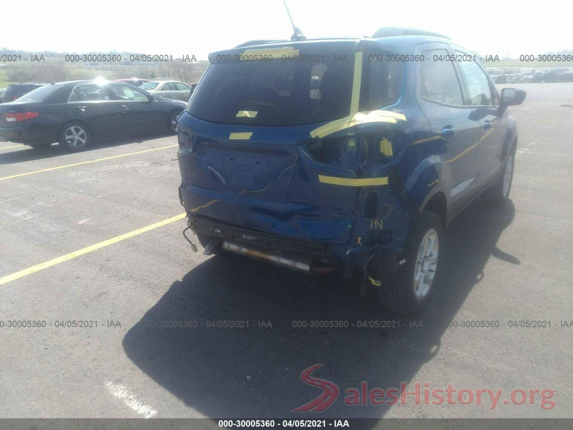 MAJ6P1UL0JC170882 2018 FORD ECOSPORT