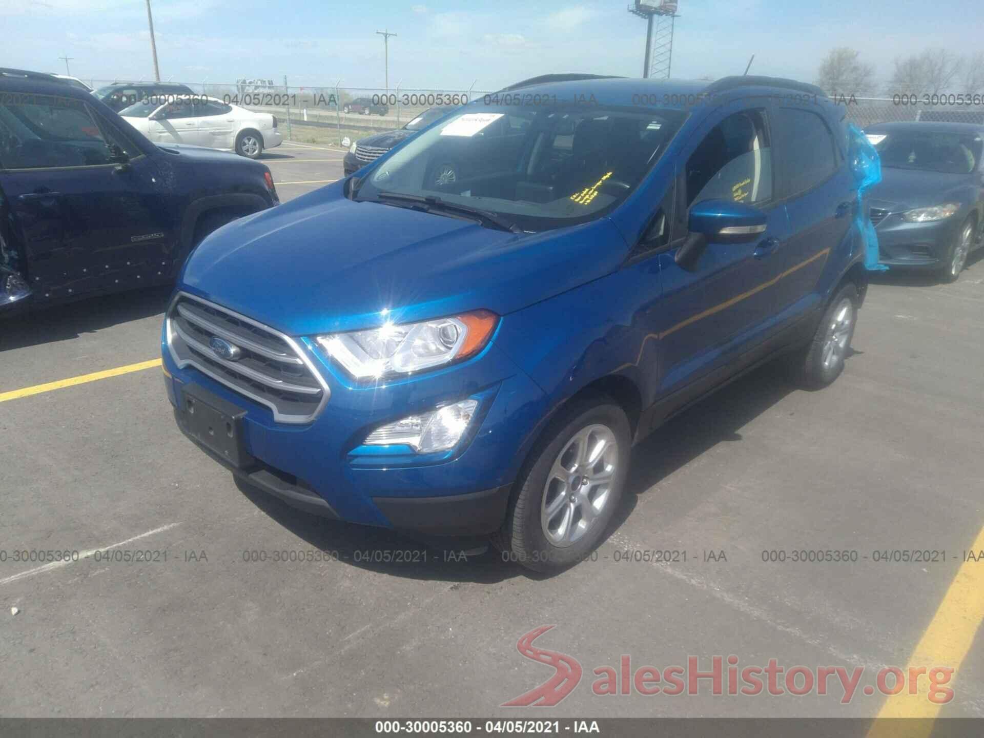 MAJ6P1UL0JC170882 2018 FORD ECOSPORT