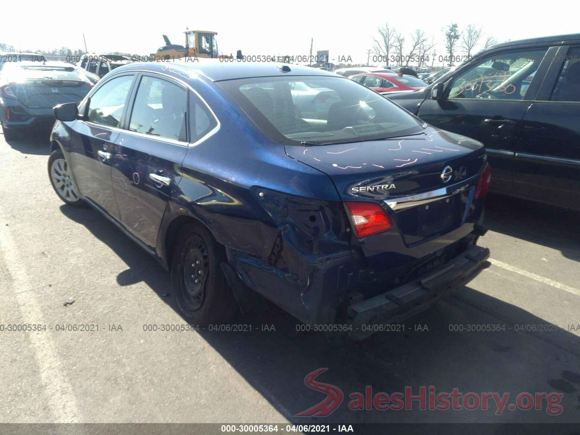 3N1AB7AP3GY291163 2016 NISSAN SENTRA