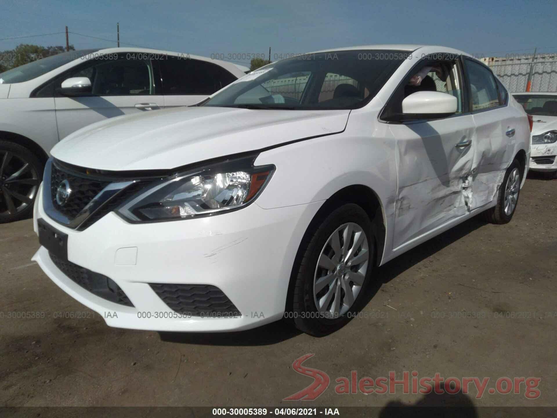 3N1AB7AP7KY267506 2019 NISSAN SENTRA