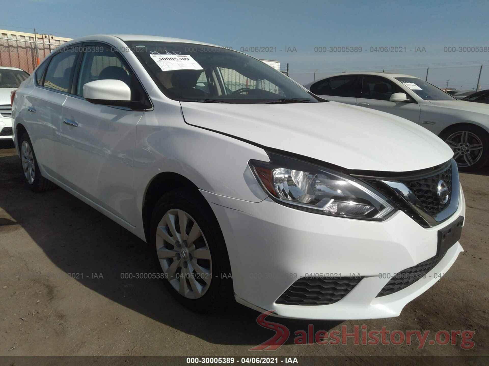 3N1AB7AP7KY267506 2019 NISSAN SENTRA