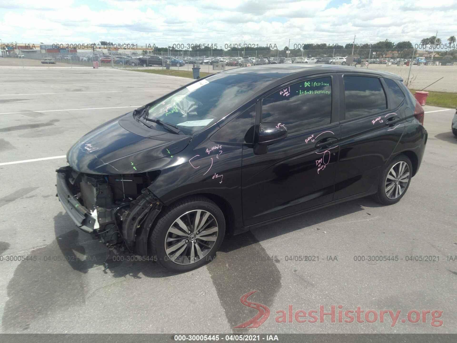 JHMGK5H73GX037017 2016 HONDA FIT