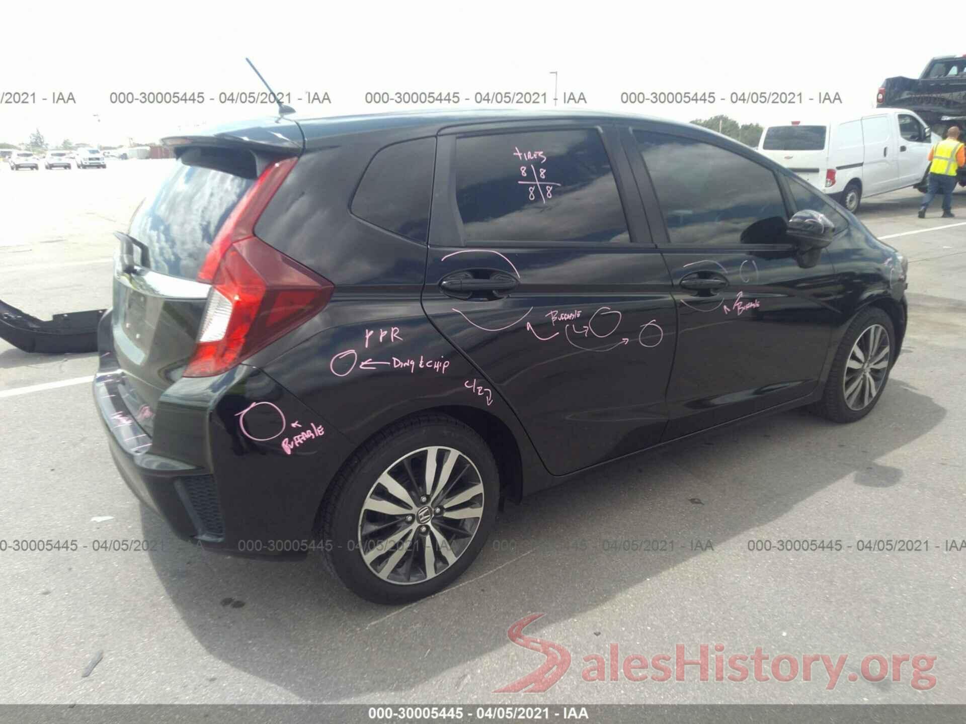 JHMGK5H73GX037017 2016 HONDA FIT