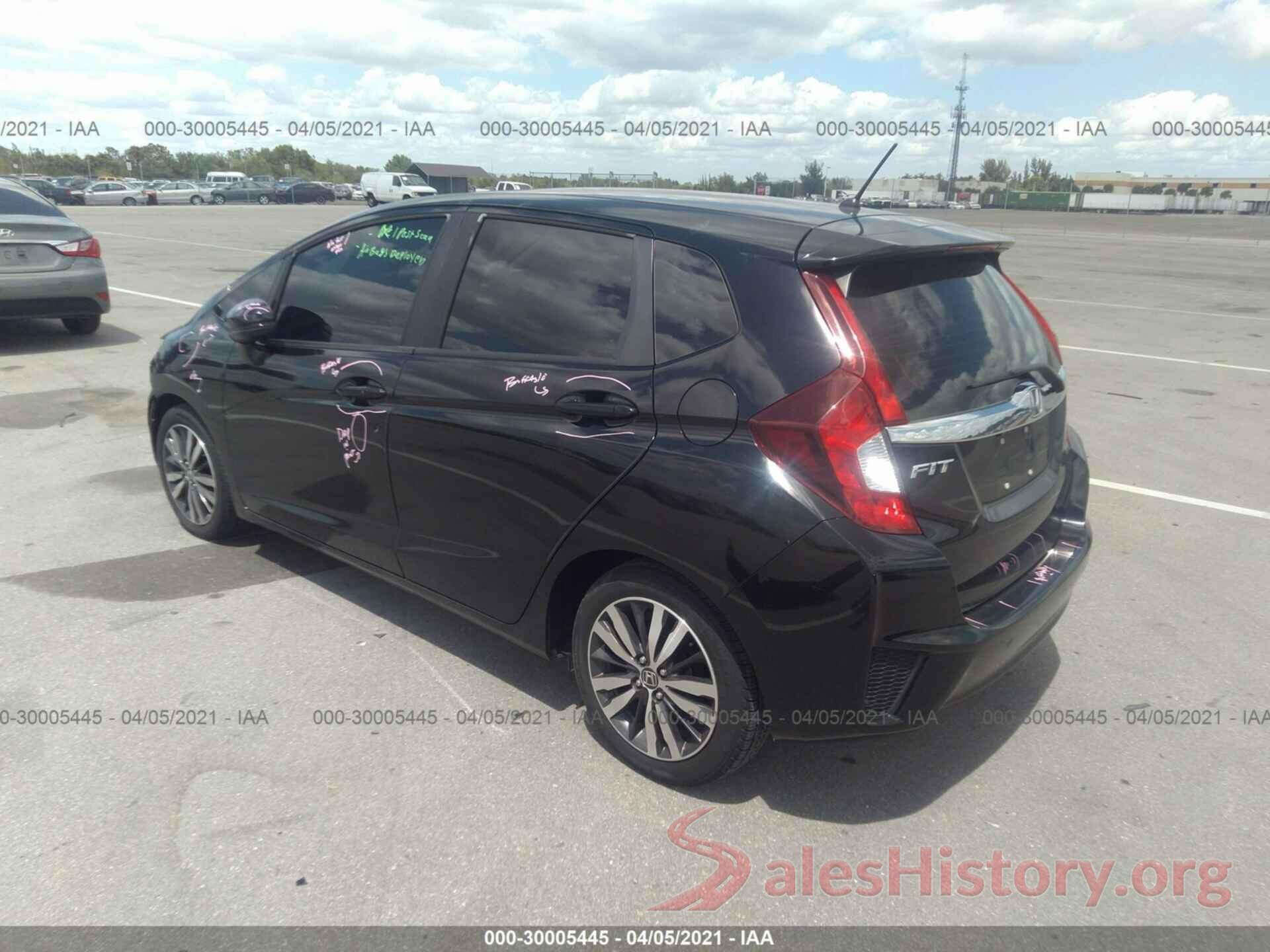 JHMGK5H73GX037017 2016 HONDA FIT