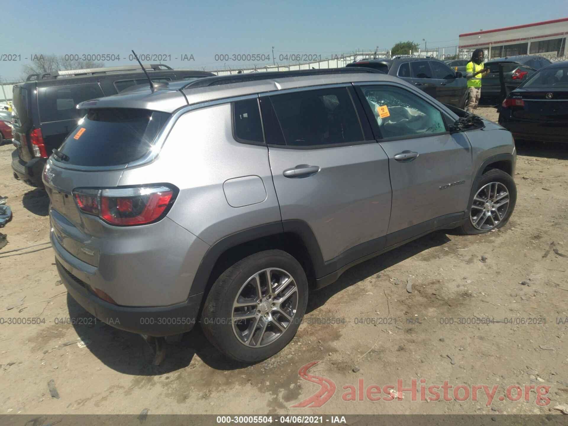 3C4NJCBBXLT162065 2020 JEEP COMPASS