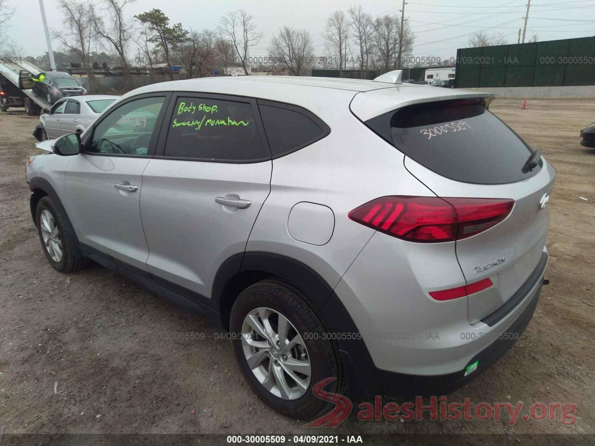 KM8J2CA4XKU961911 2019 HYUNDAI TUCSON