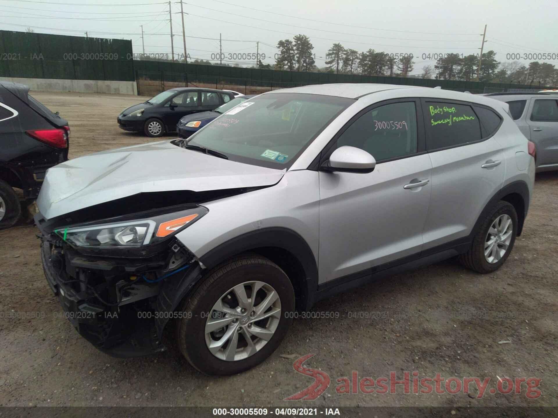 KM8J2CA4XKU961911 2019 HYUNDAI TUCSON