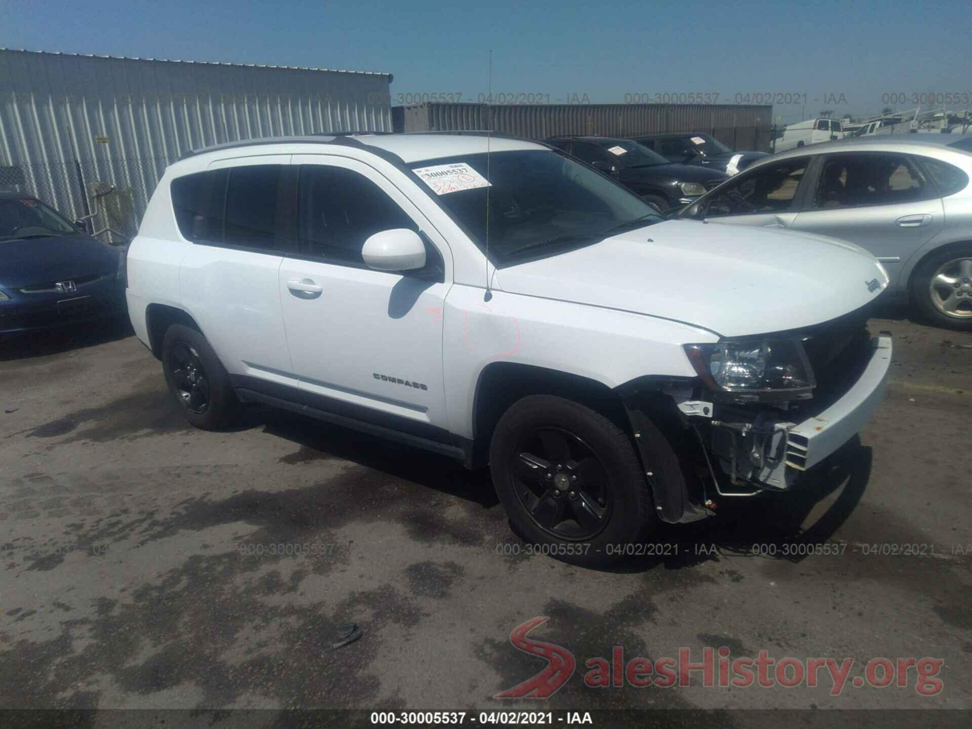 1C4NJCEB4HD182367 2017 JEEP COMPASS