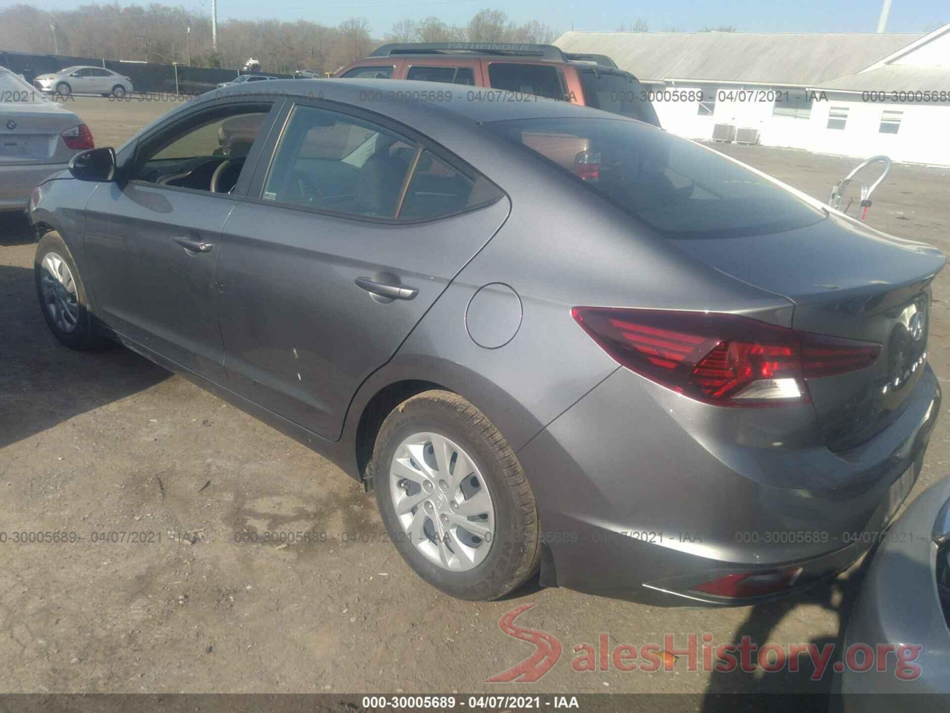 5NPD74LF4KH434447 2019 HYUNDAI ELANTRA