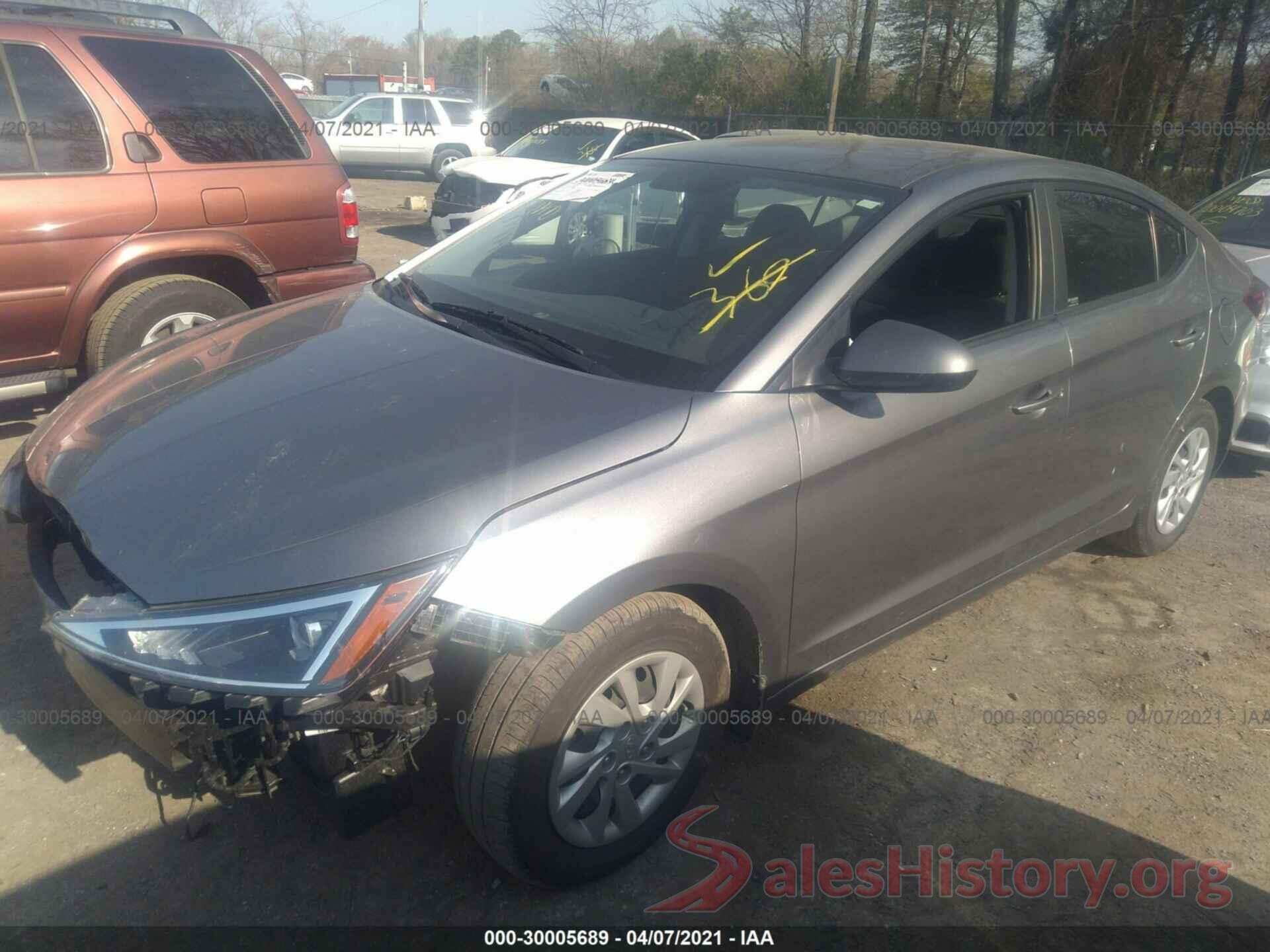 5NPD74LF4KH434447 2019 HYUNDAI ELANTRA