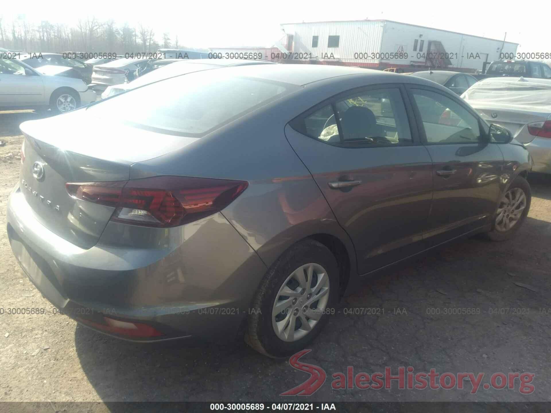 5NPD74LF4KH434447 2019 HYUNDAI ELANTRA