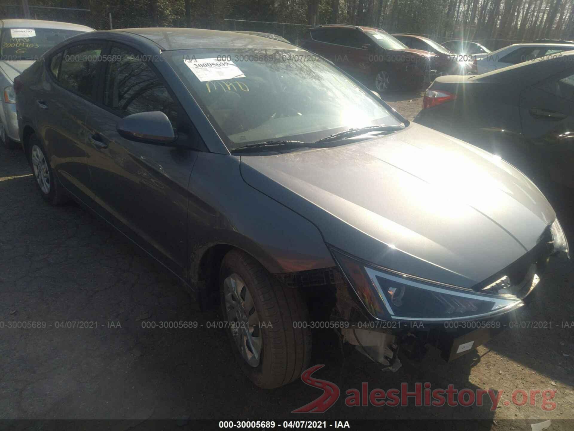 5NPD74LF4KH434447 2019 HYUNDAI ELANTRA