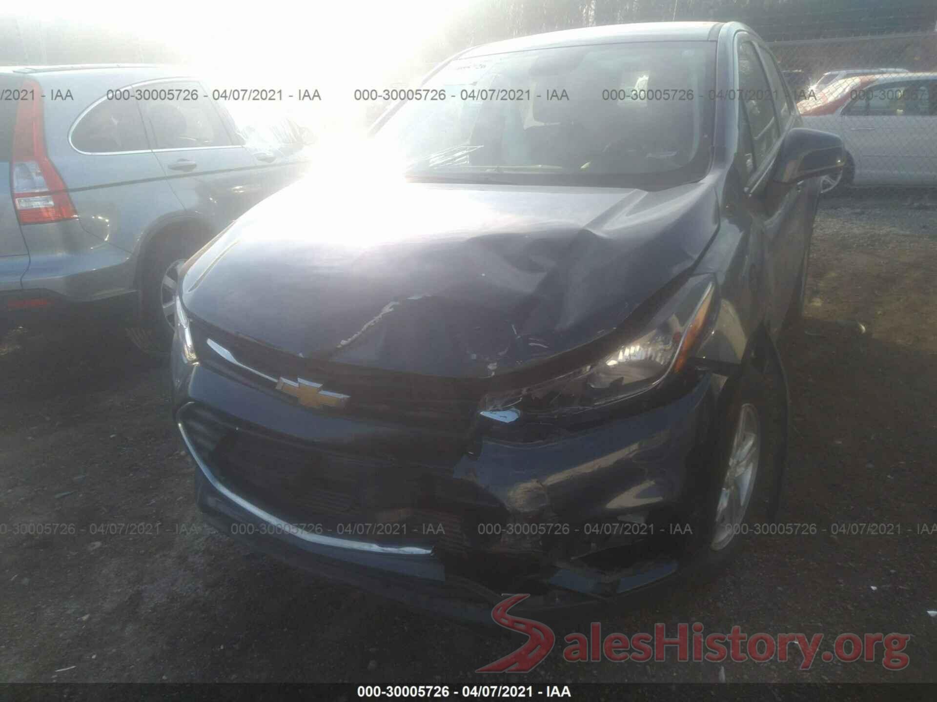 3GNCJNSB1JL297166 2018 CHEVROLET TRAX