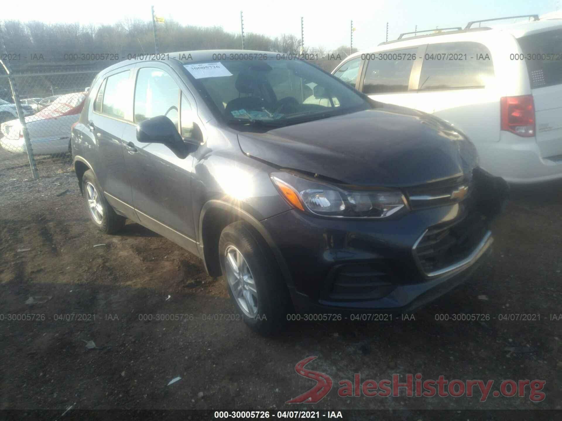 3GNCJNSB1JL297166 2018 CHEVROLET TRAX