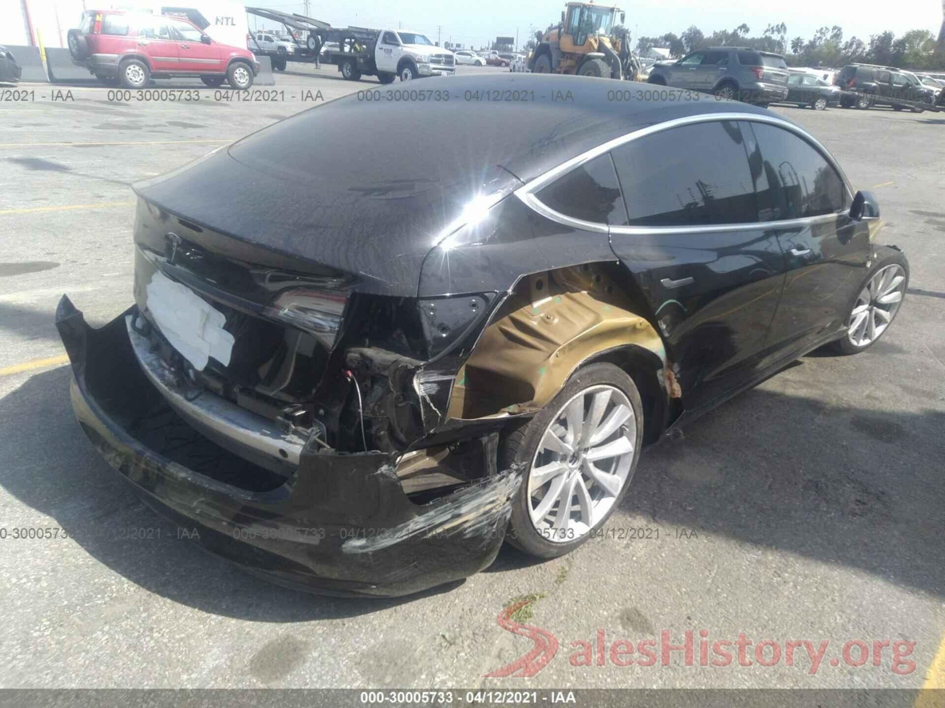 5YJ3E1EA5KF357409 2019 TESLA MODEL 3