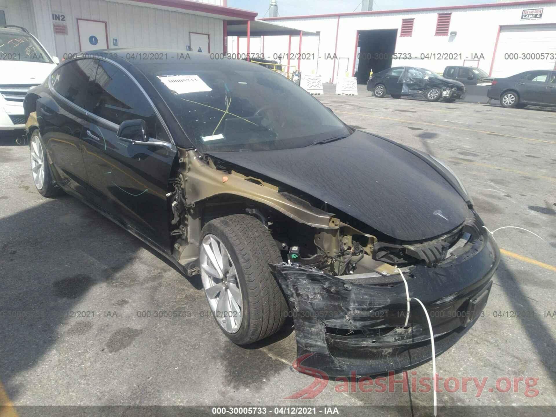 5YJ3E1EA5KF357409 2019 TESLA MODEL 3