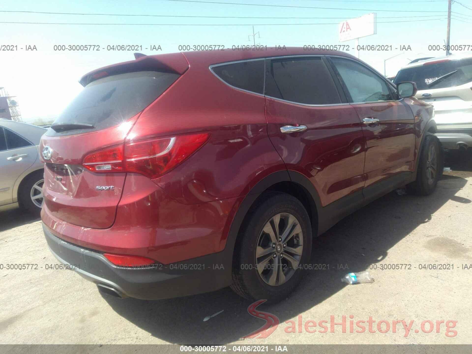 5XYZT3LB6GG330369 2016 HYUNDAI SANTA FE SPORT