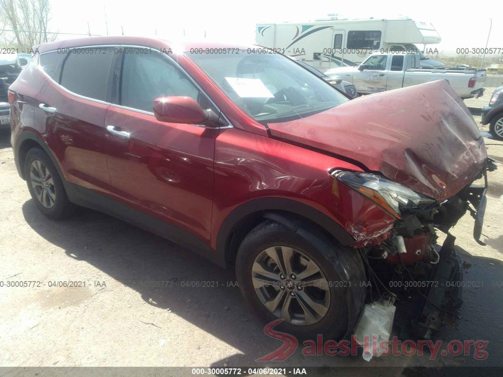 5XYZT3LB6GG330369 2016 HYUNDAI SANTA FE SPORT