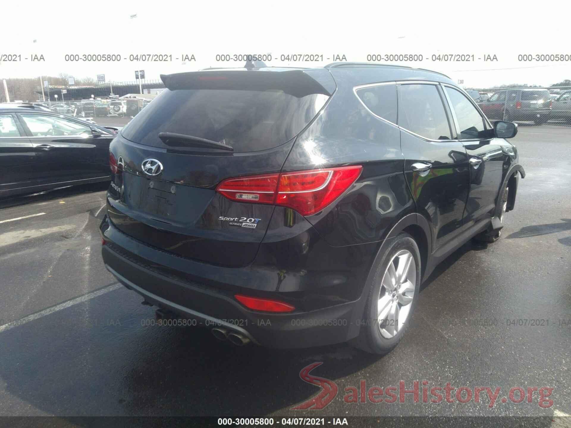 5XYZWDLA1GG340862 2016 HYUNDAI SANTA FE SPORT