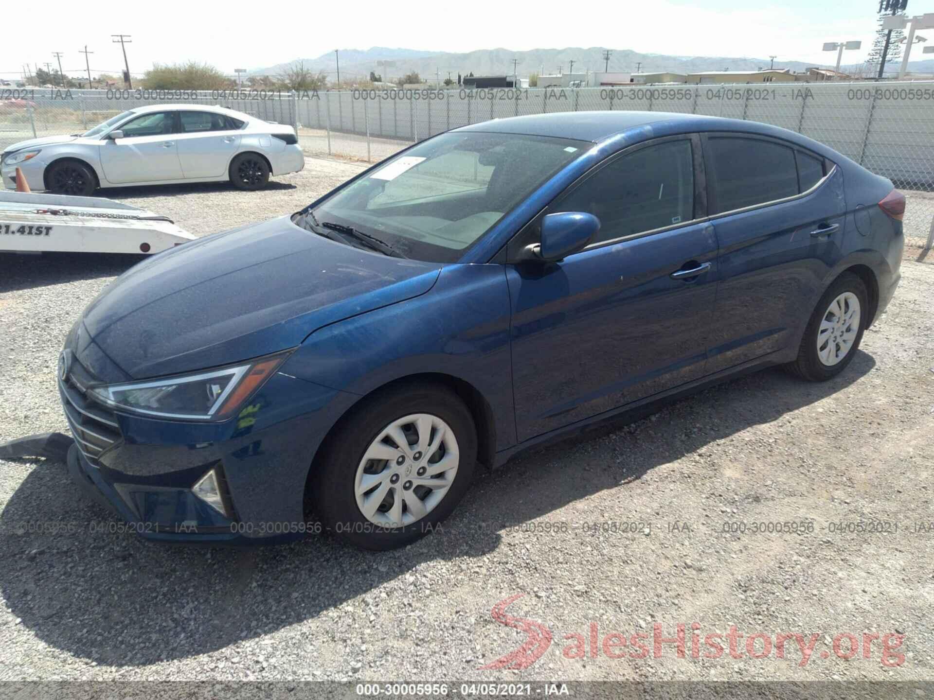 5NPD74LF6KH401031 2019 HYUNDAI ELANTRA