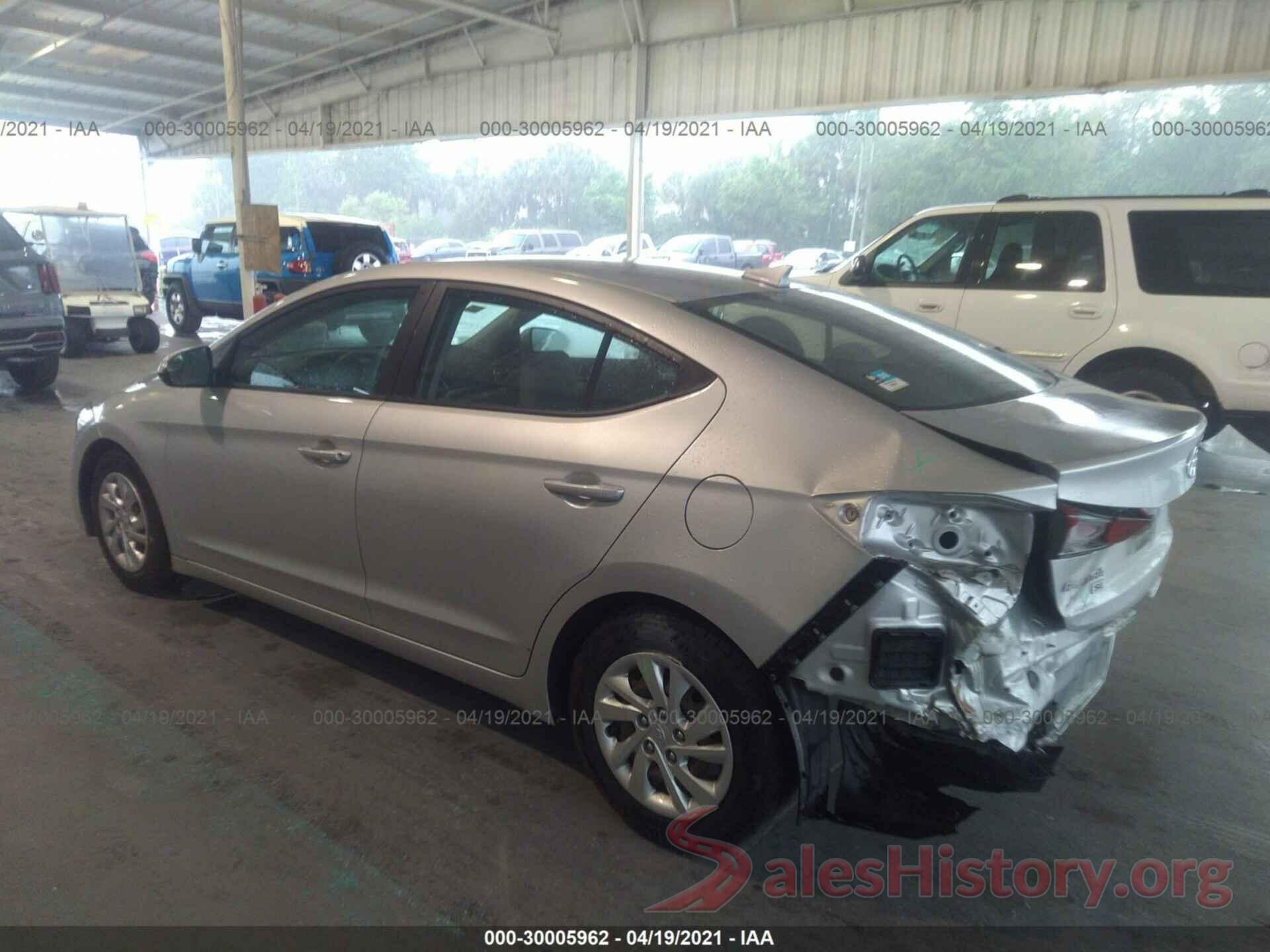 5NPD74LF2HH113256 2017 HYUNDAI ELANTRA