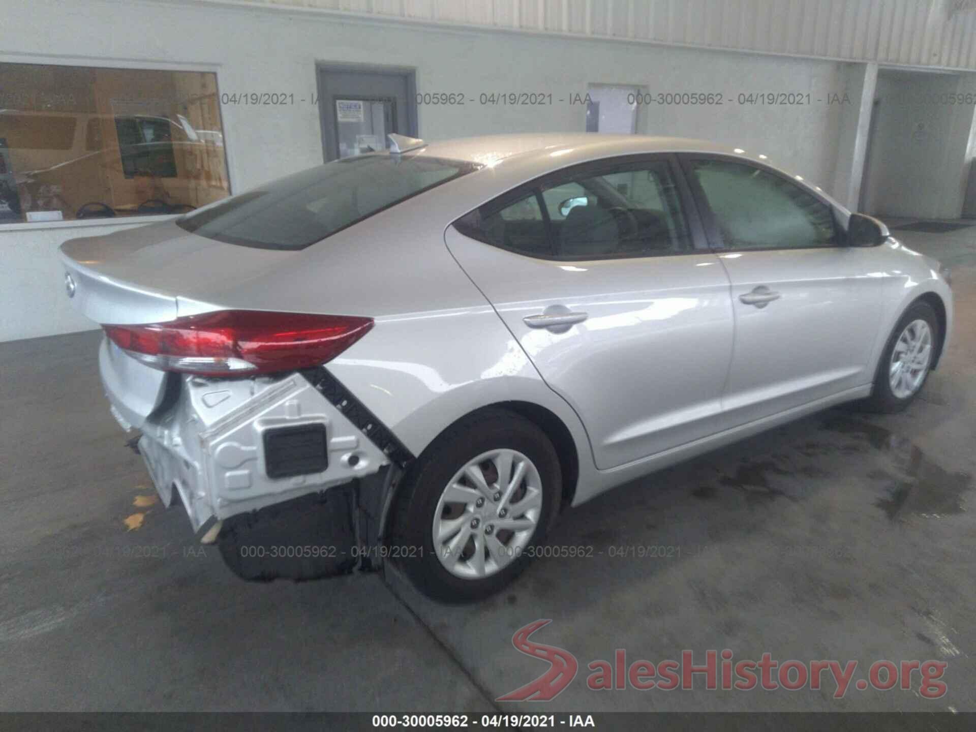 5NPD74LF2HH113256 2017 HYUNDAI ELANTRA