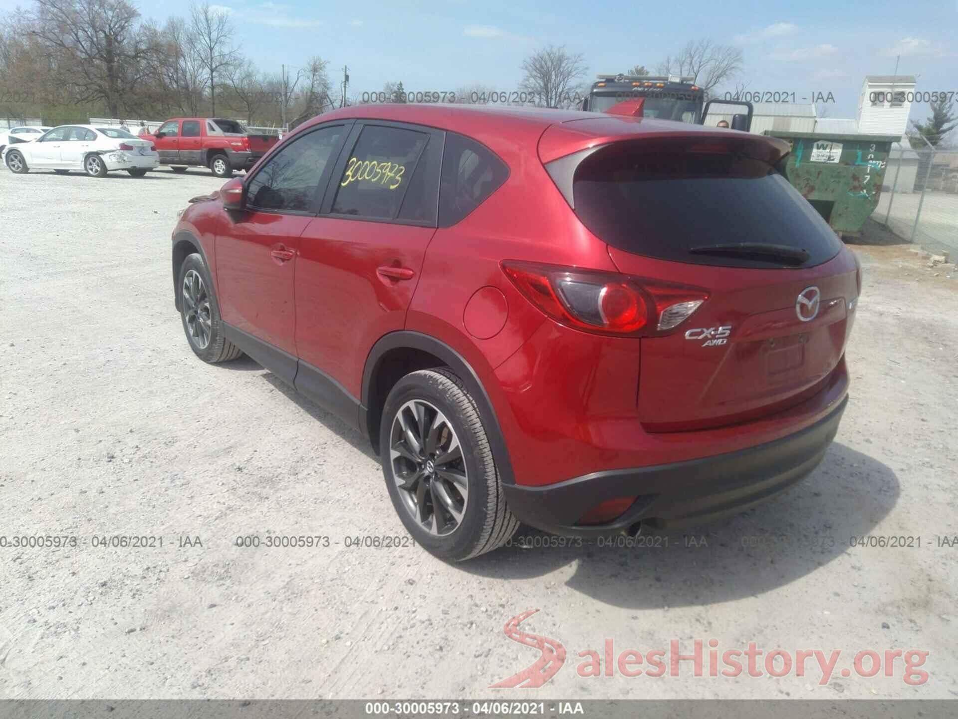 JM3KE4DY0G0706811 2016 MAZDA CX-5