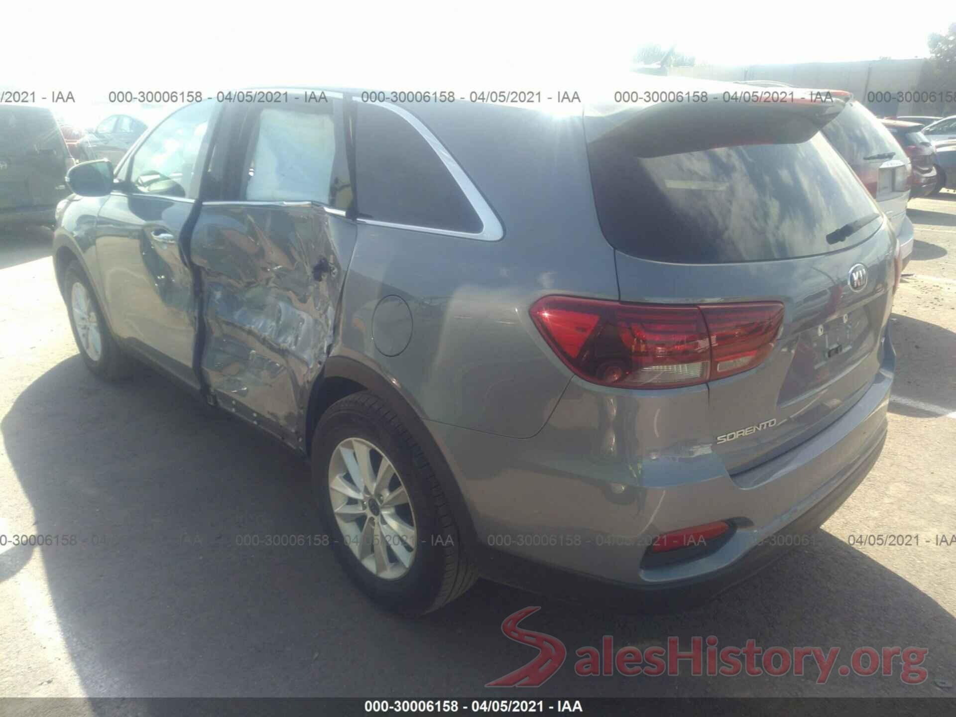 5XYPG4A30KG610679 2019 KIA SORENTO