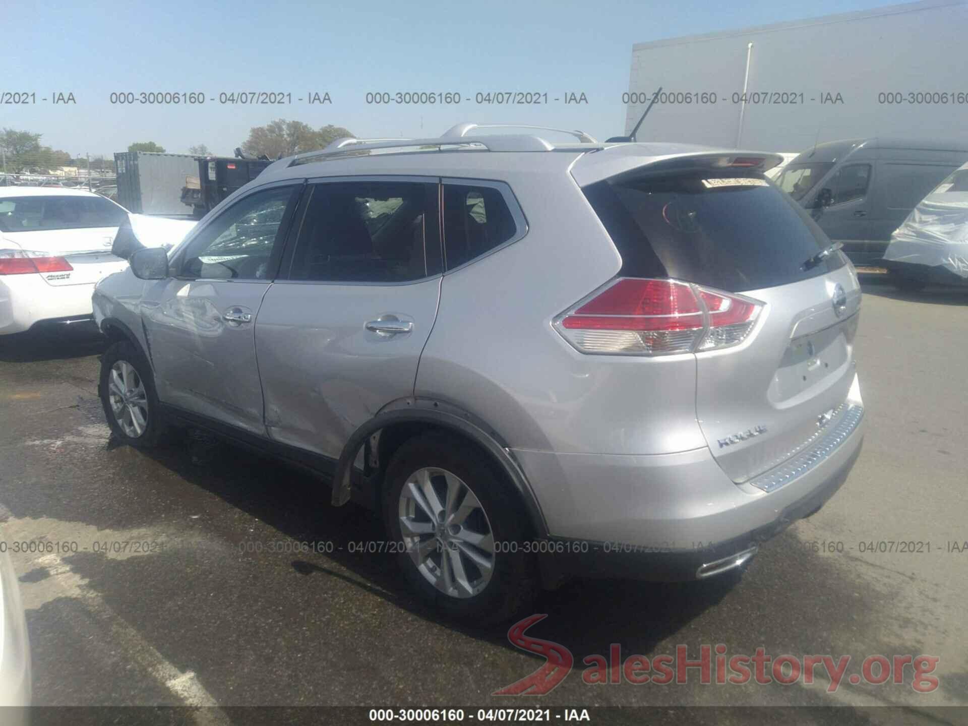 KNMAT2MVXGP604203 2016 NISSAN ROGUE