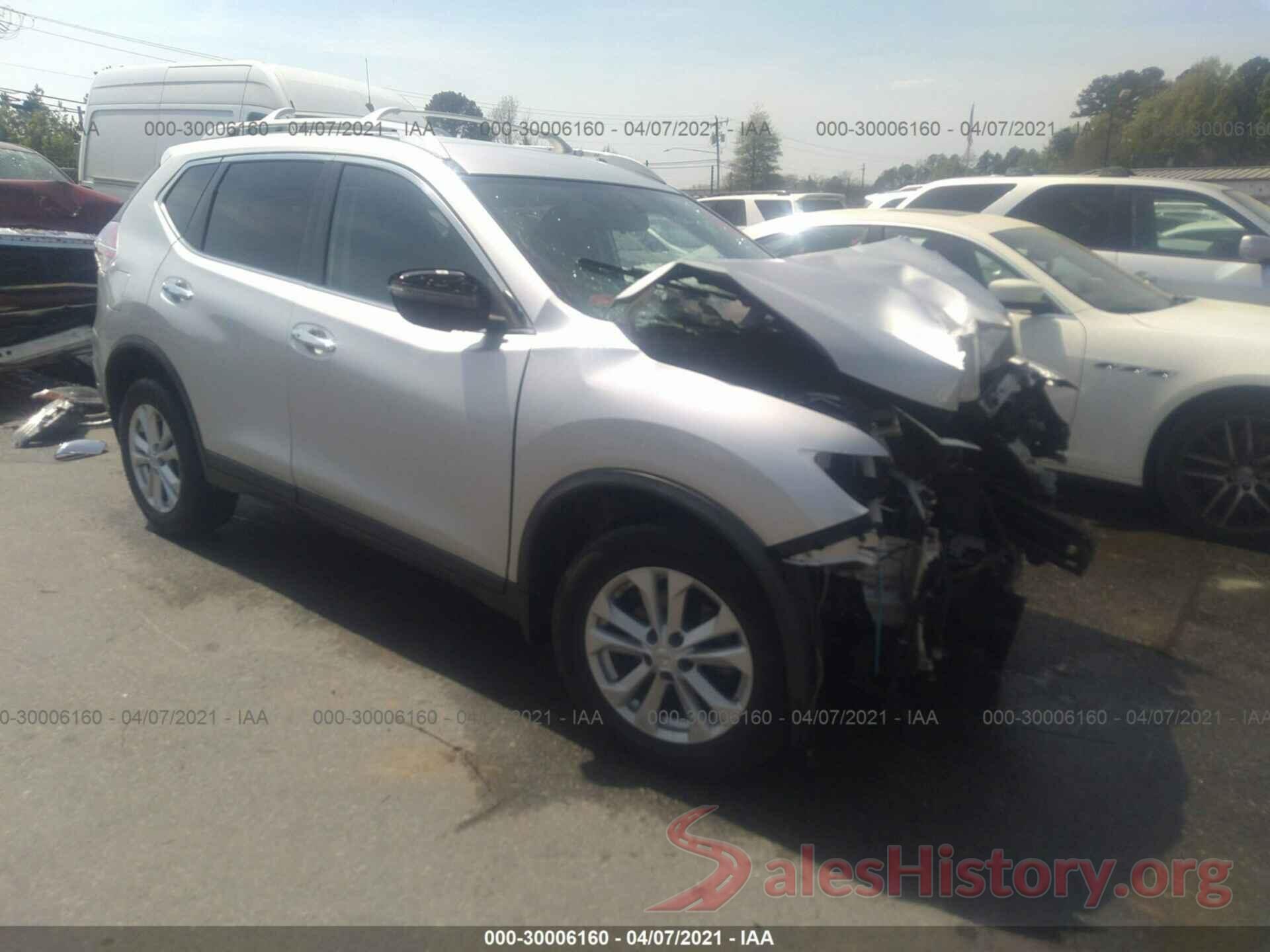 KNMAT2MVXGP604203 2016 NISSAN ROGUE