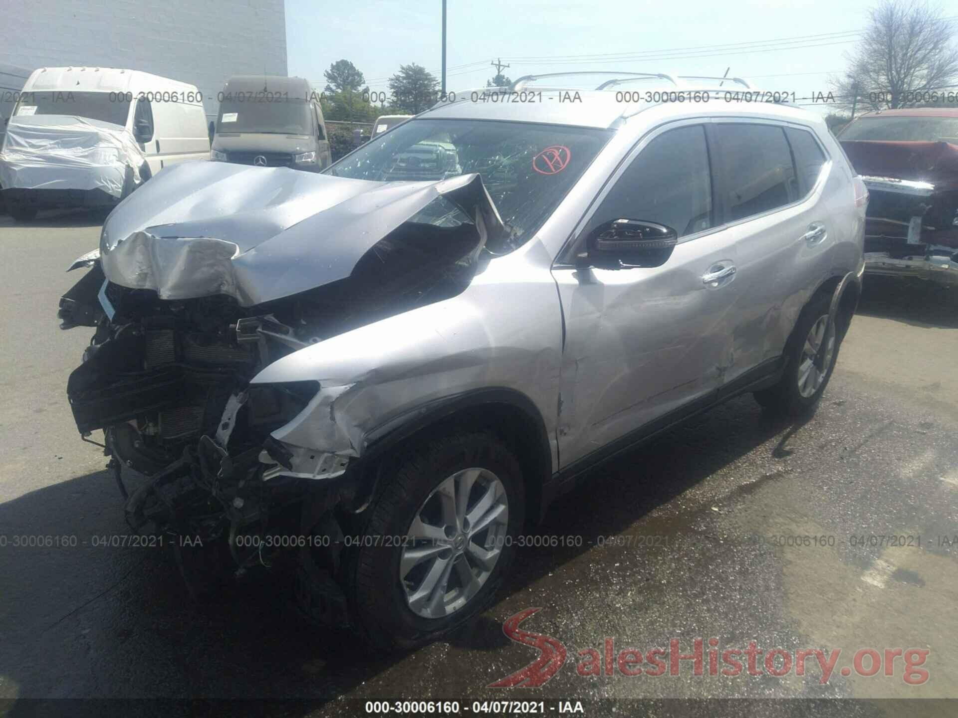 KNMAT2MVXGP604203 2016 NISSAN ROGUE