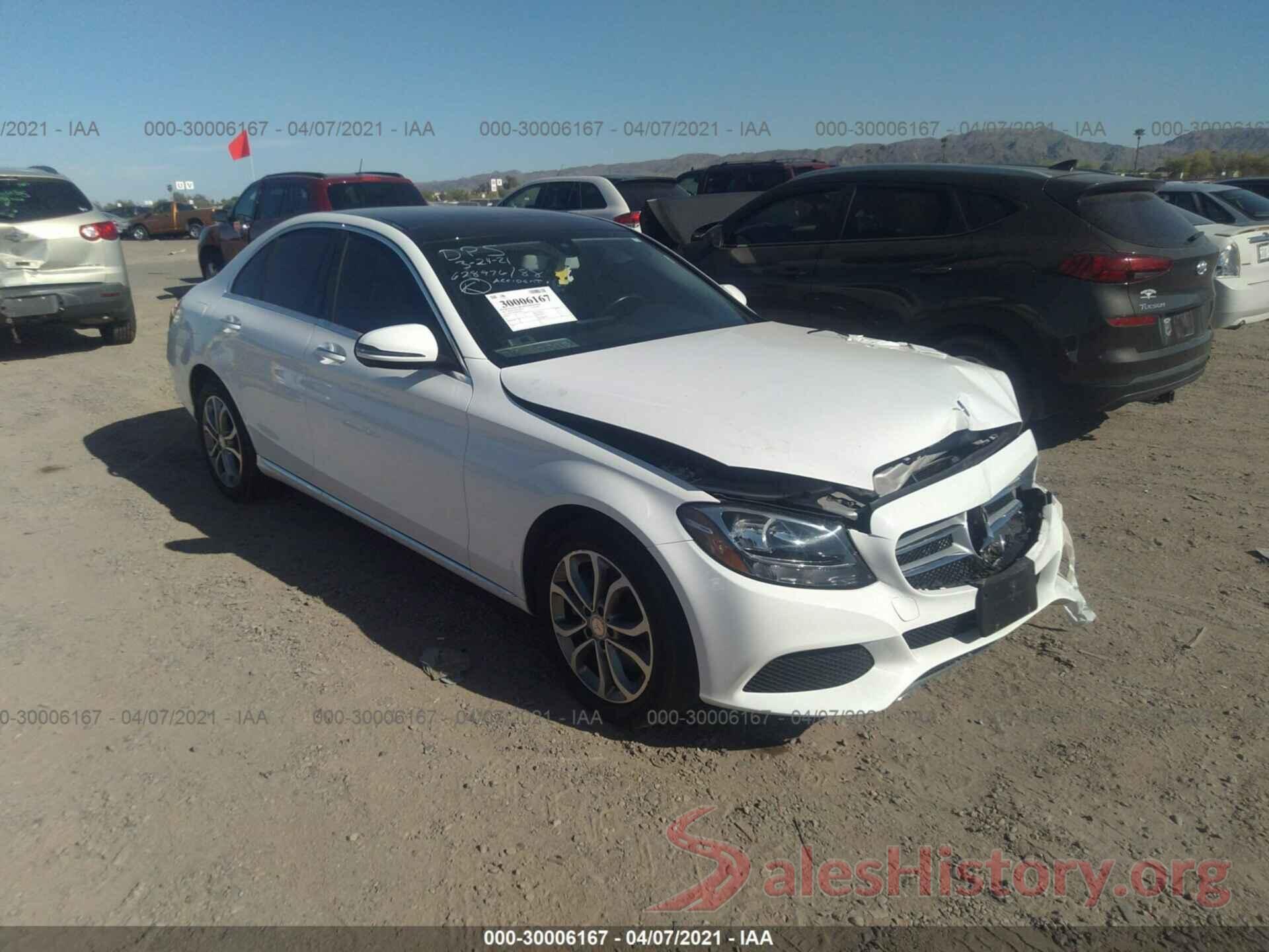 55SWF4KB1HU181541 2017 MERCEDES-BENZ C-CLASS