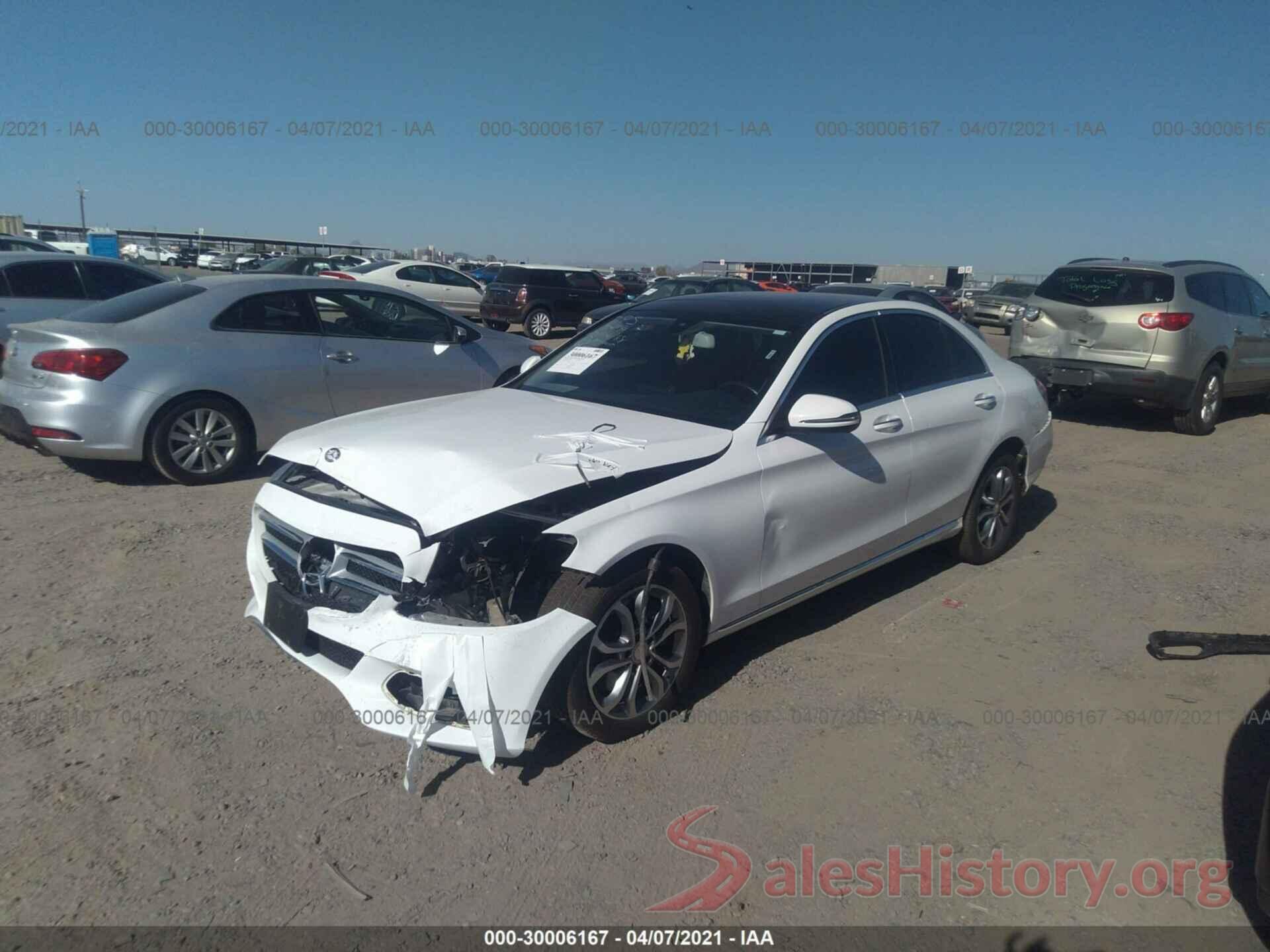 55SWF4KB1HU181541 2017 MERCEDES-BENZ C-CLASS