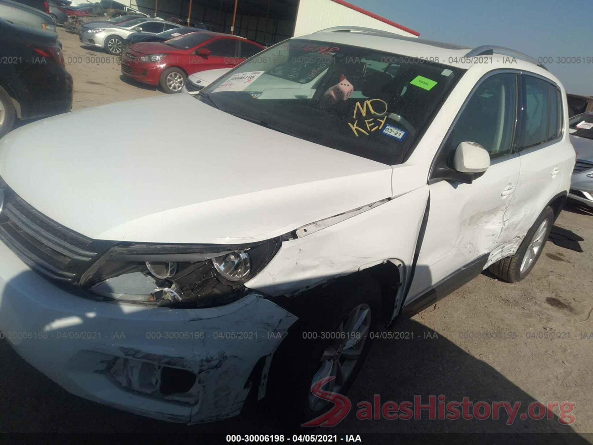 WVGRV7AXXHW505268 2017 VOLKSWAGEN TIGUAN