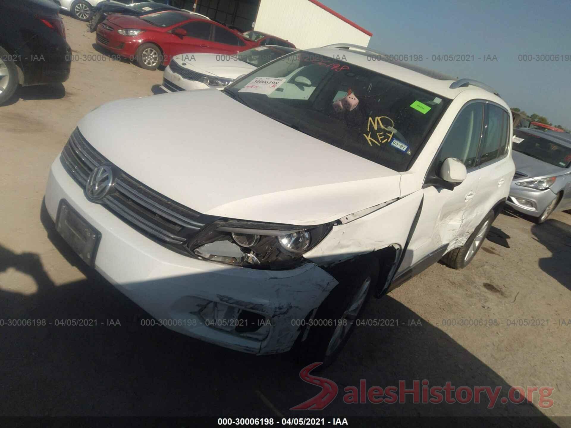 WVGRV7AXXHW505268 2017 VOLKSWAGEN TIGUAN